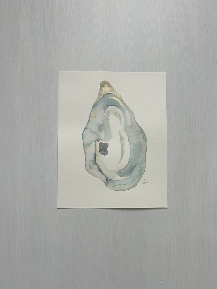 Original Blue Green Gilded Oyster