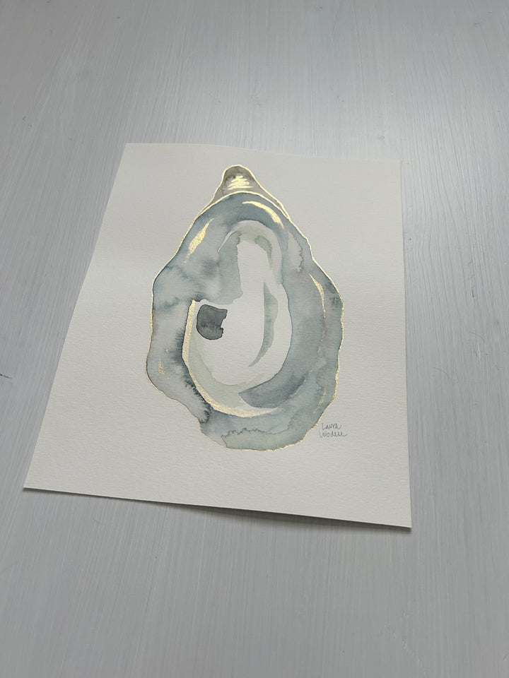 Original Blue Green Gilded Oyster