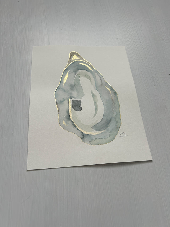 Original Blue Green Gilded Oyster