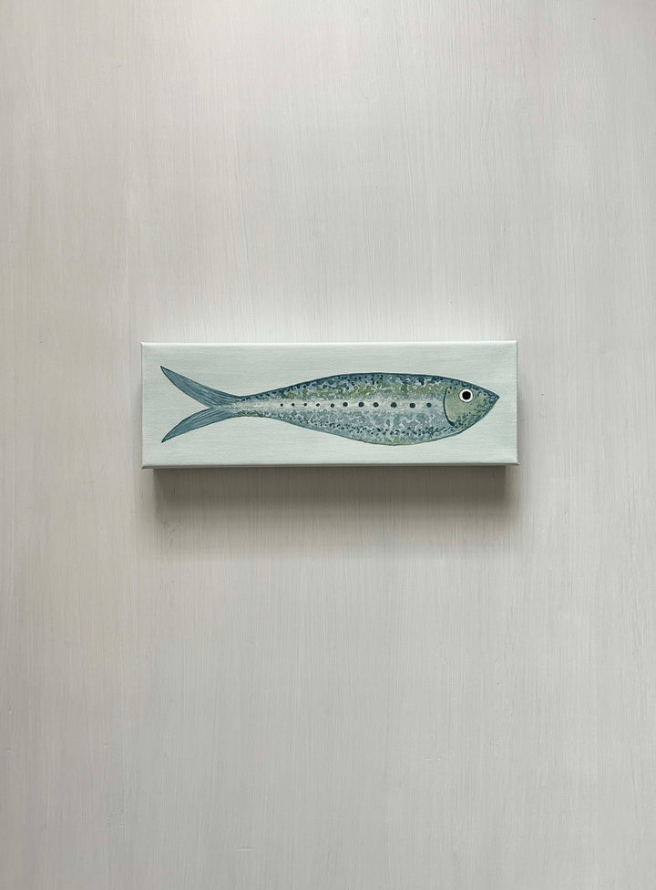 Bernard - Original Fish on Canvas