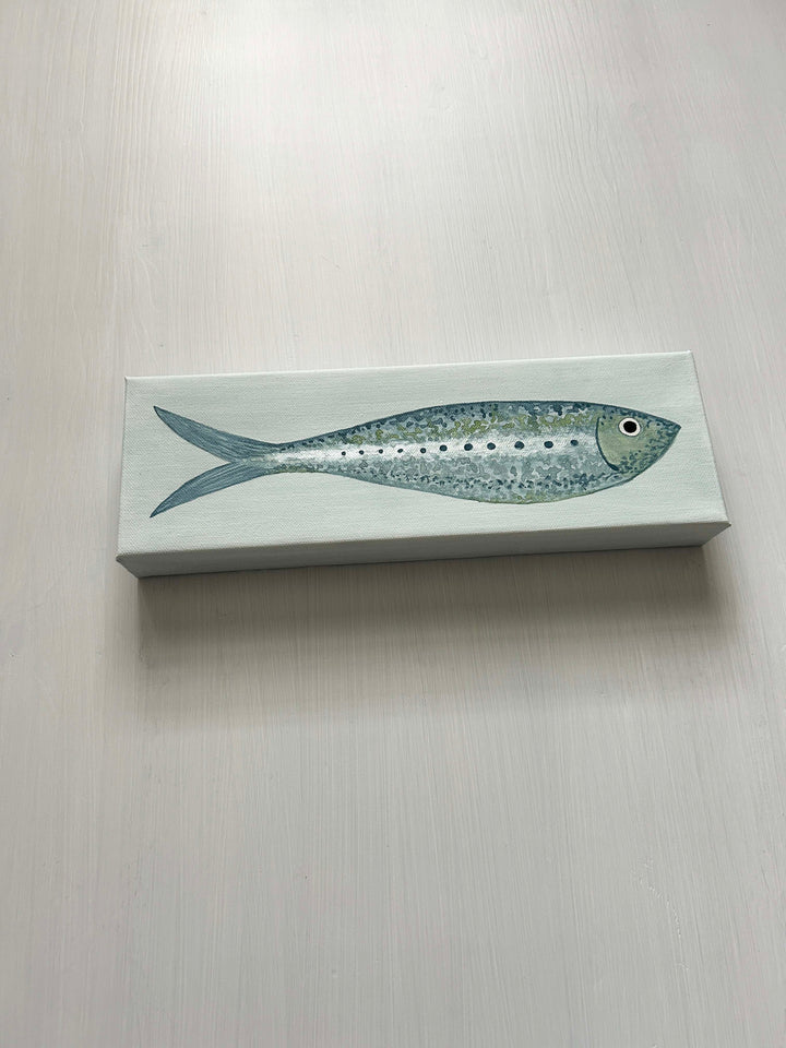 Bernard - Original Fish on Canvas