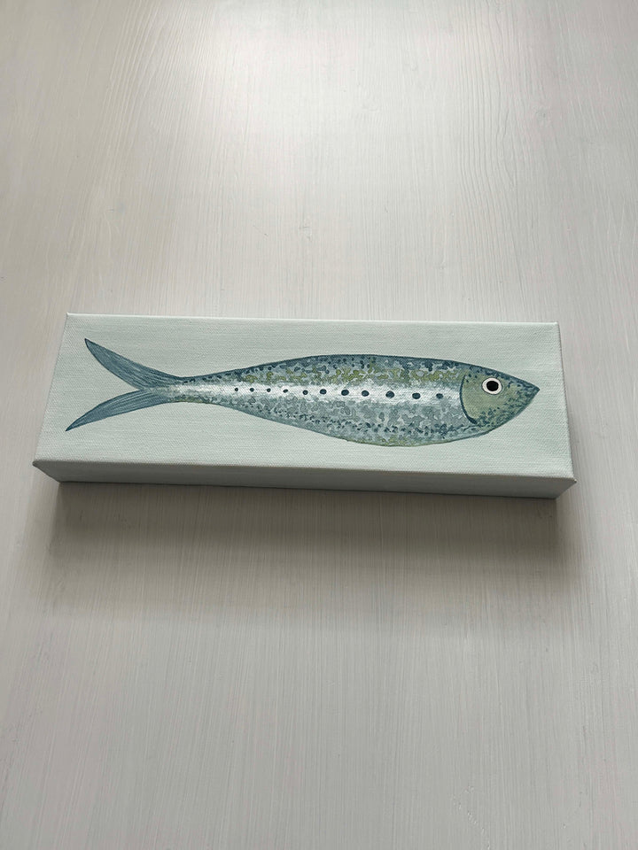 Bernard - Original Fish on Canvas