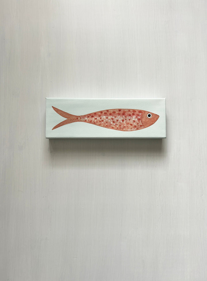 Sally - Original Fish on Canvas