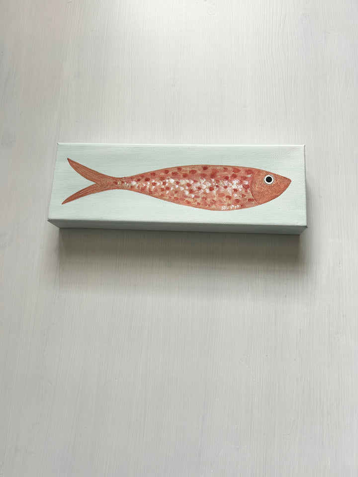 Sally - Original Fish on Canvas