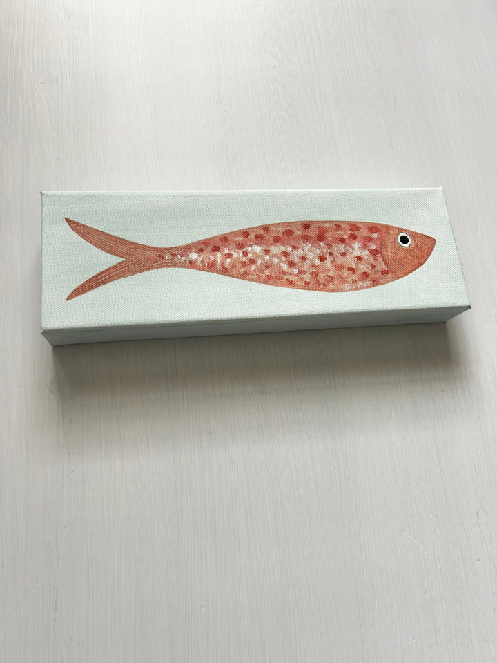 Sally - Original Fish on Canvas