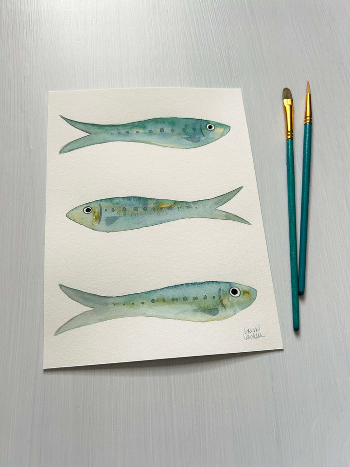 Green Fish Trio - Original
