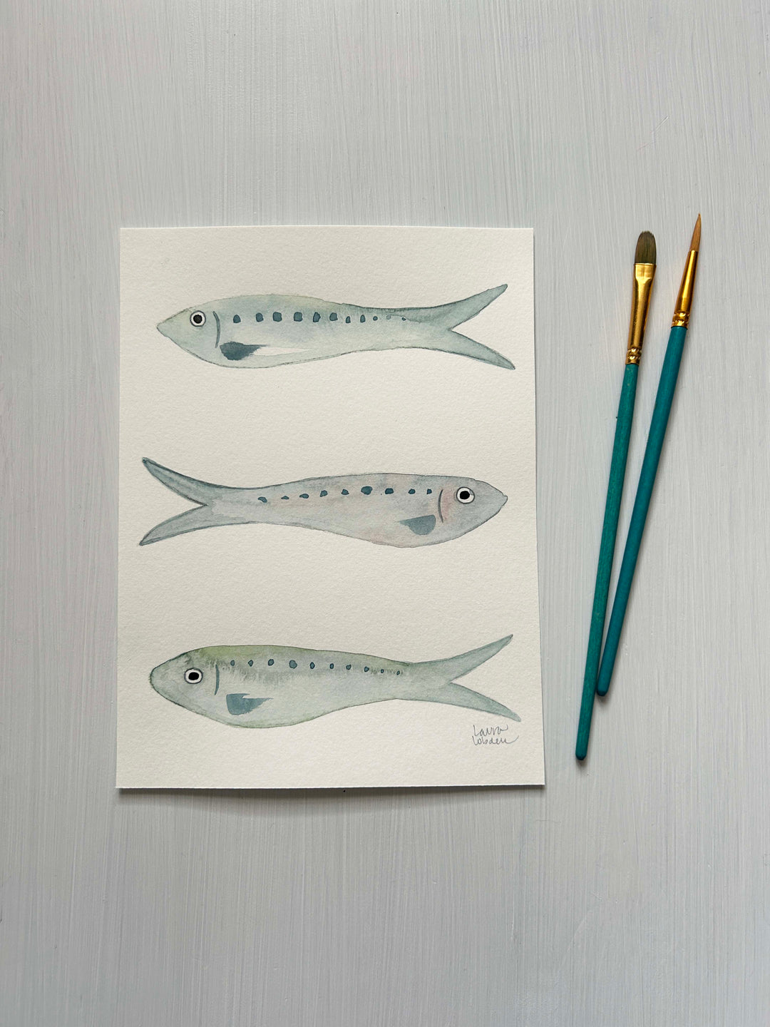Light Fish Trio - Original