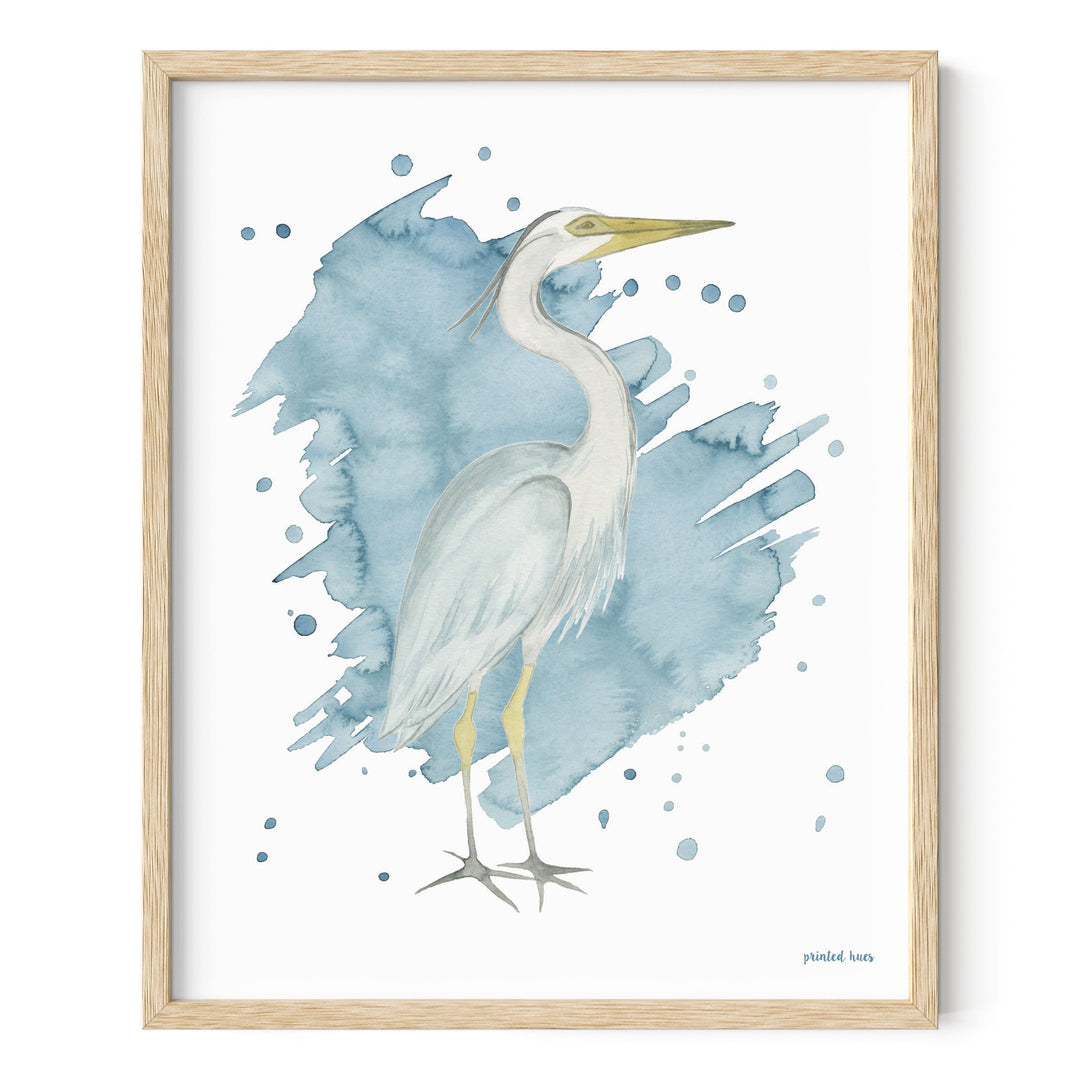 Heron Print