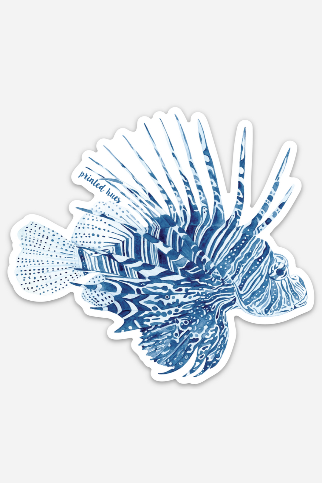 Lionfish Sticker