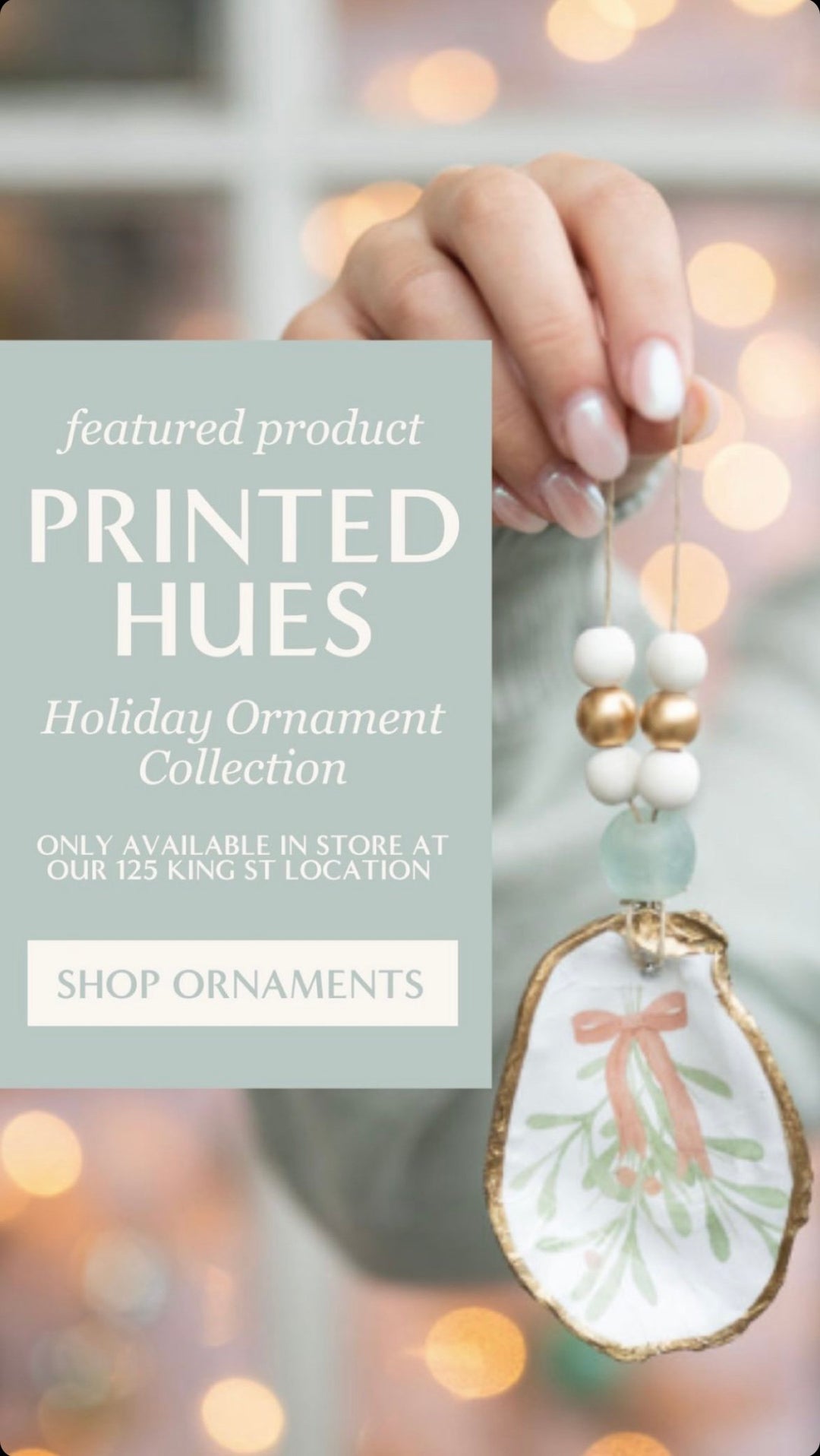 Holiday Ornament Collection with Grit & Grace Studio