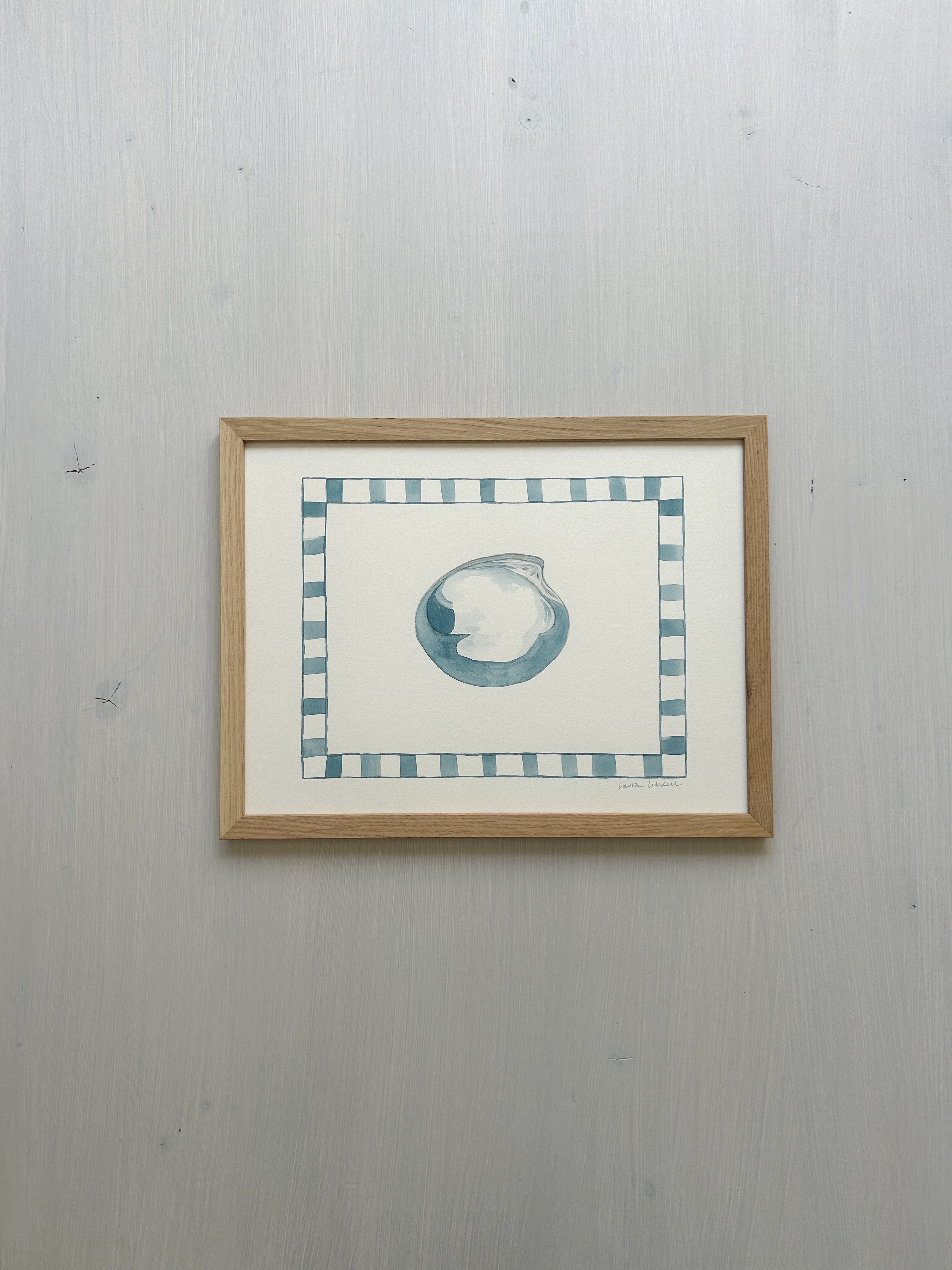 Clam Original Watercolor – Printed Hues