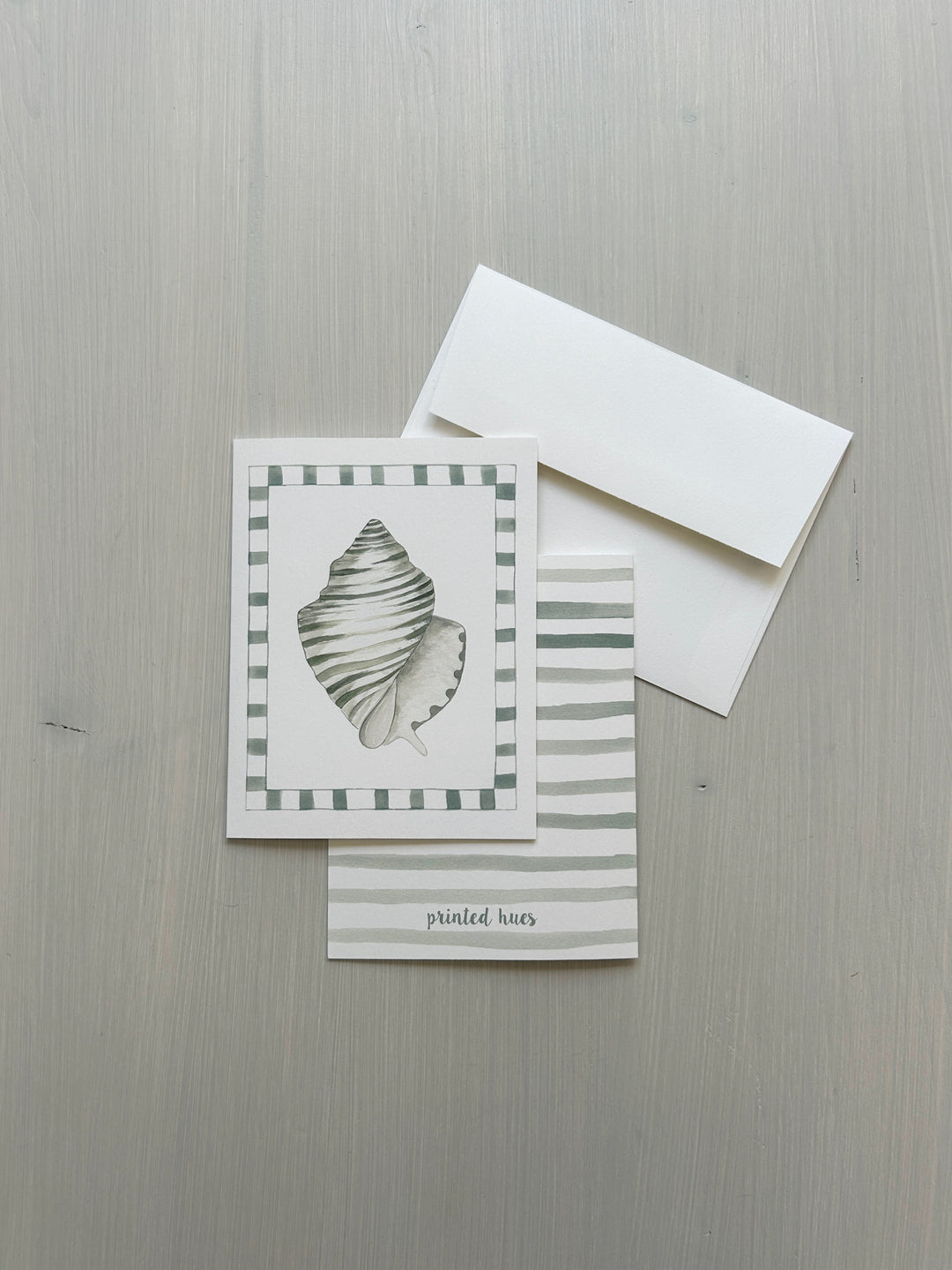 Shell Stationery Set