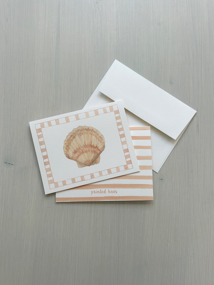 Shell Stationery Set