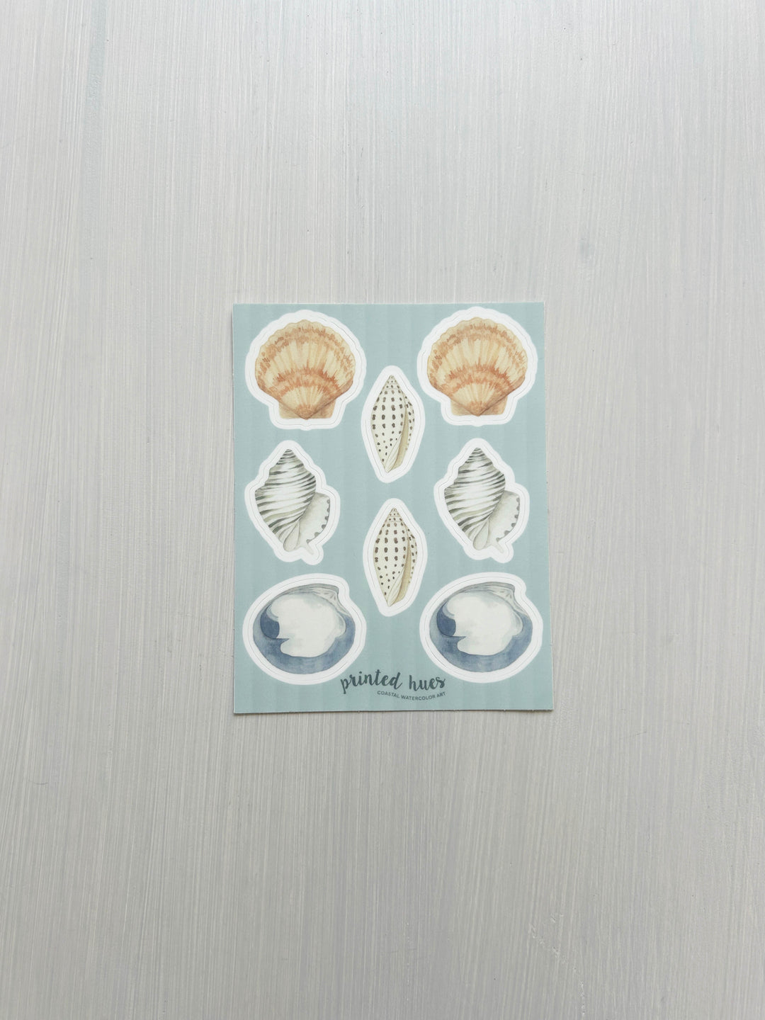 Shell Stationery Set