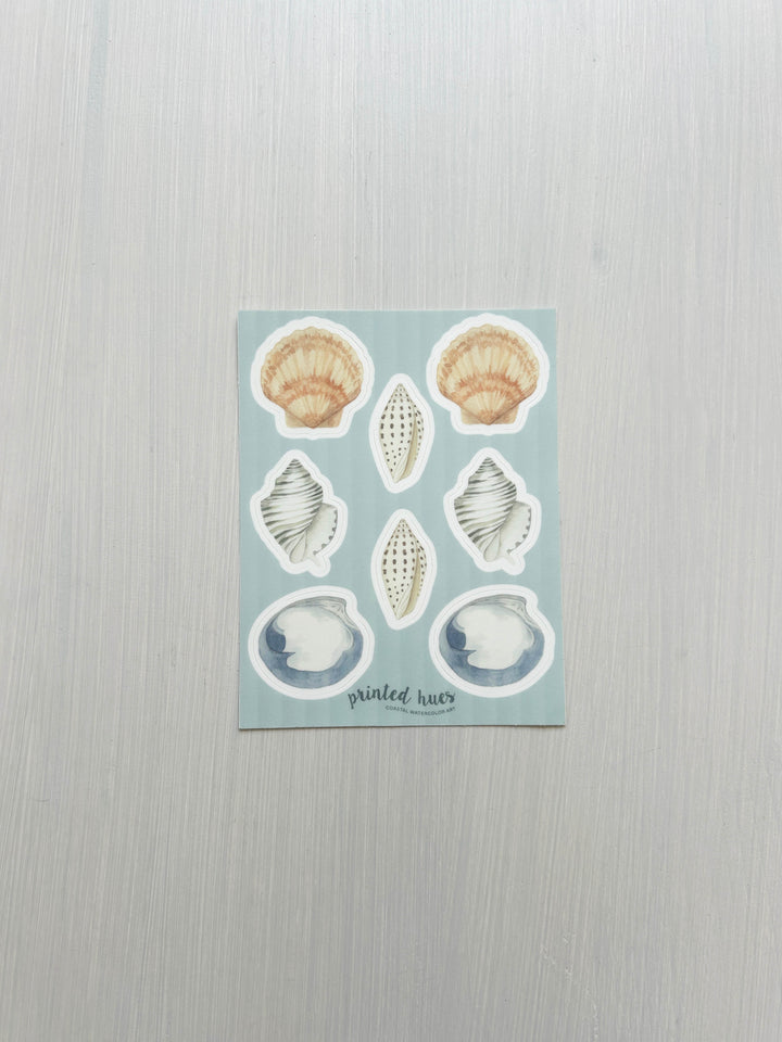 Shell Stationery Set