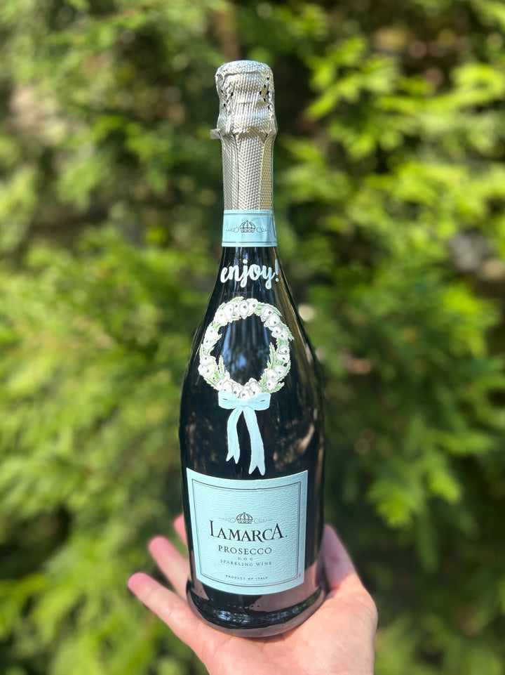 Holiday Oyster Wreath Designer Decals