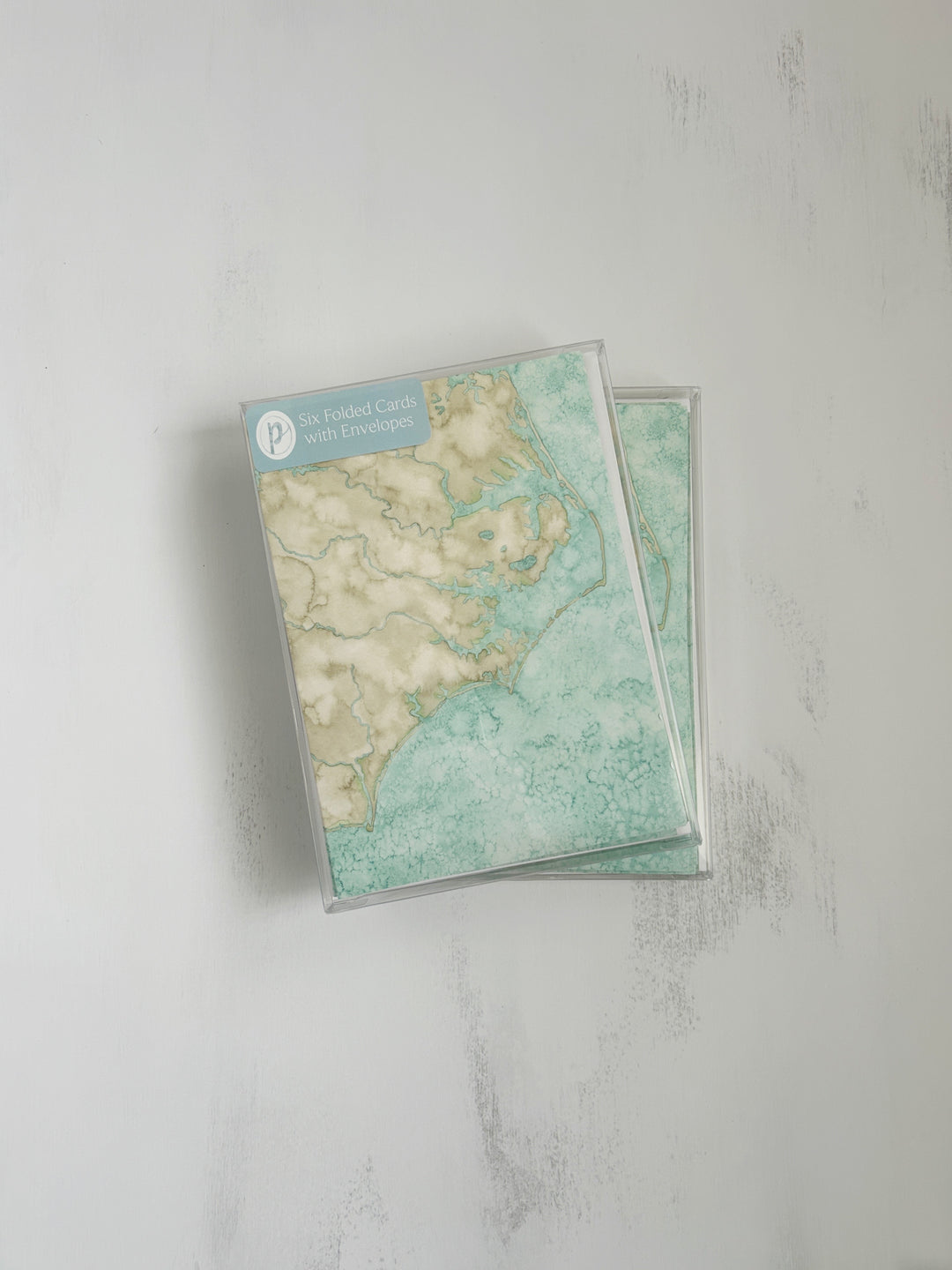 North Carolina Watercolor Map Cards - Box Set Stationery