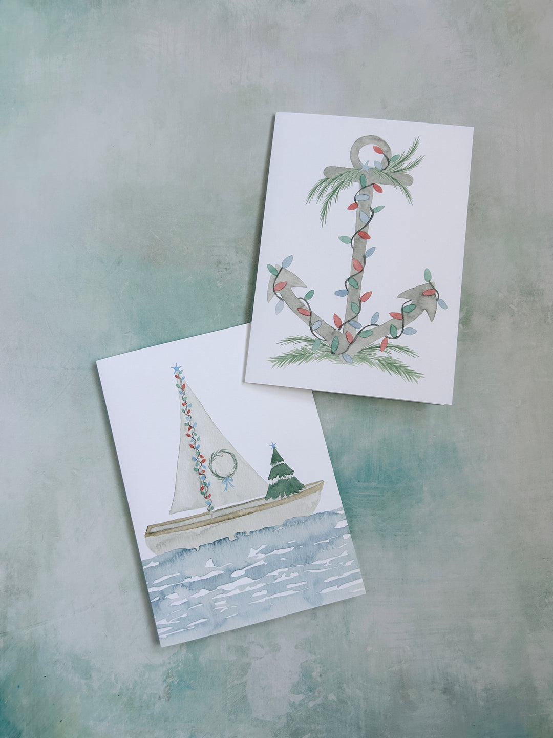 Flotilla and Anchor Holiday Card Set