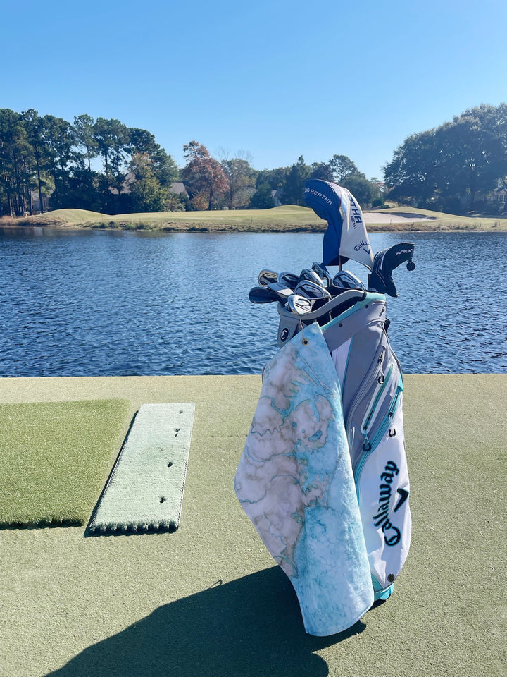North Carolina Coast Golf Towel