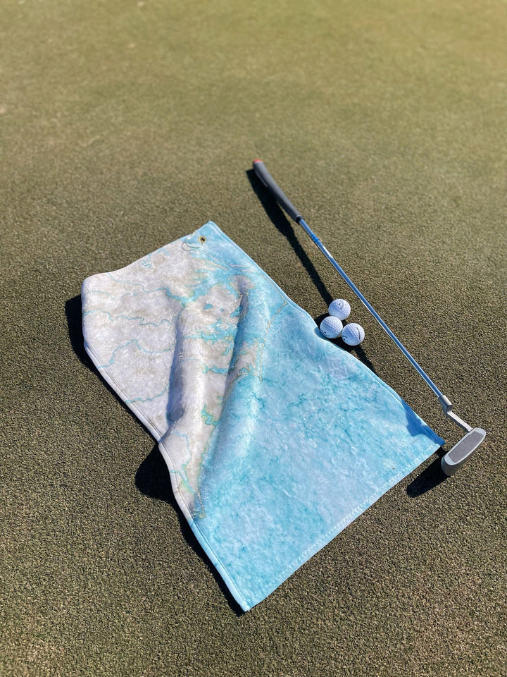 North Carolina Coast Golf Towel
