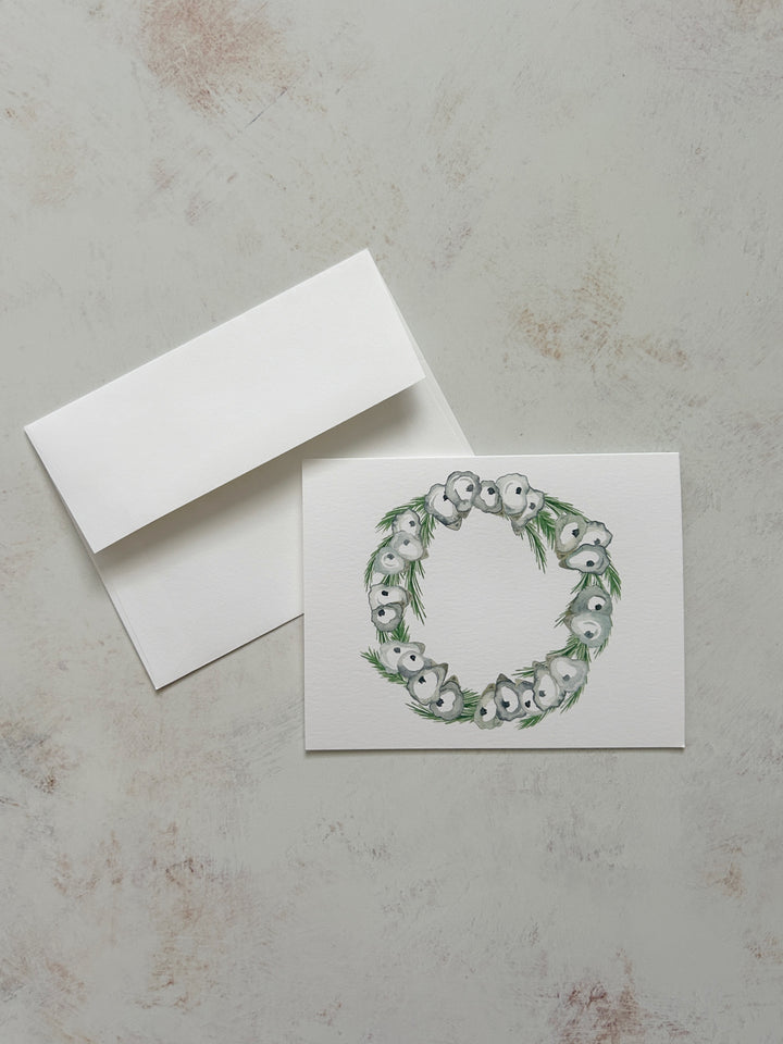 Oyster Wreath Stationery Set