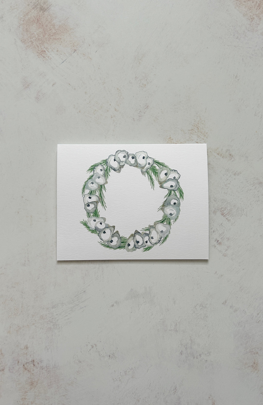 Oyster Wreath Stationery Set