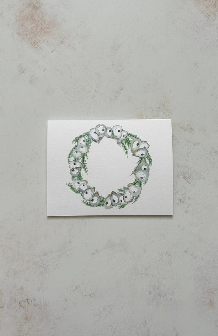 Oyster Wreath Stationery Set