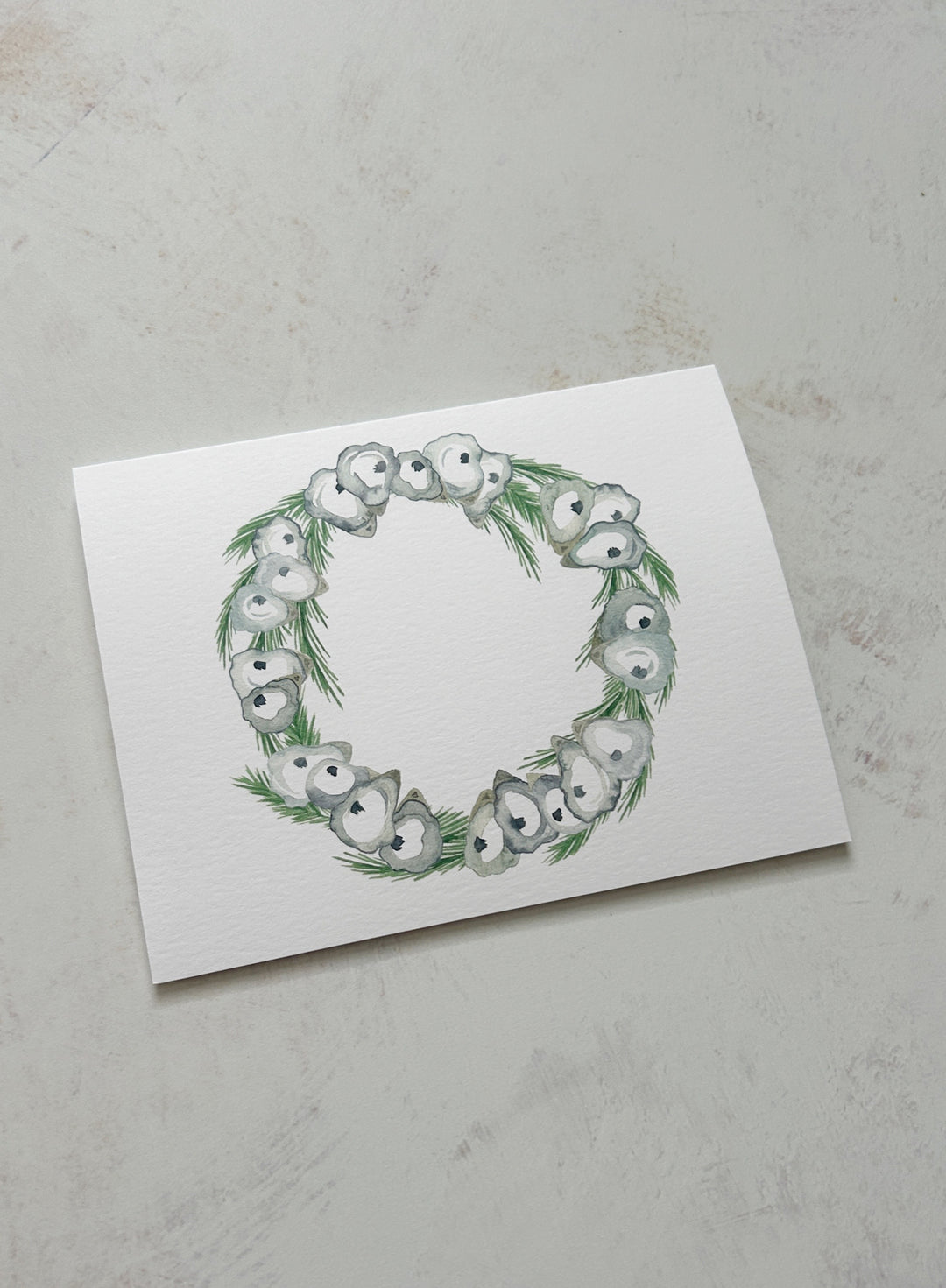 Oyster Wreath Stationery Set