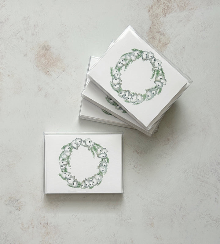Oyster Wreath Stationery Set