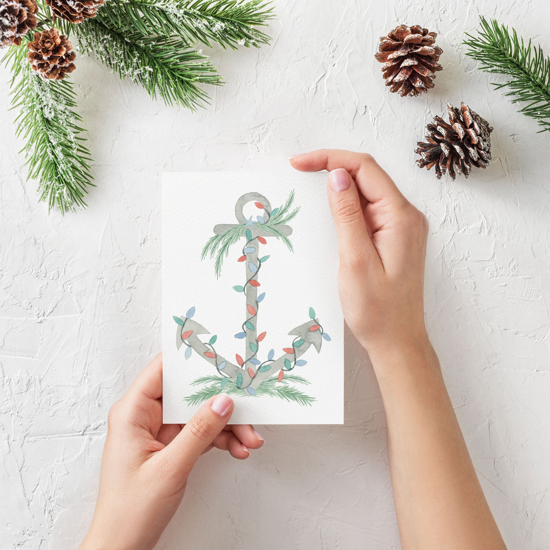 Flotilla and Anchor Holiday Card Set