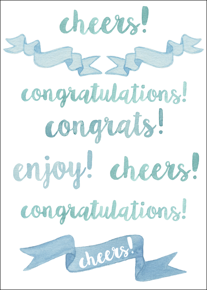 Cheers Designer Decals