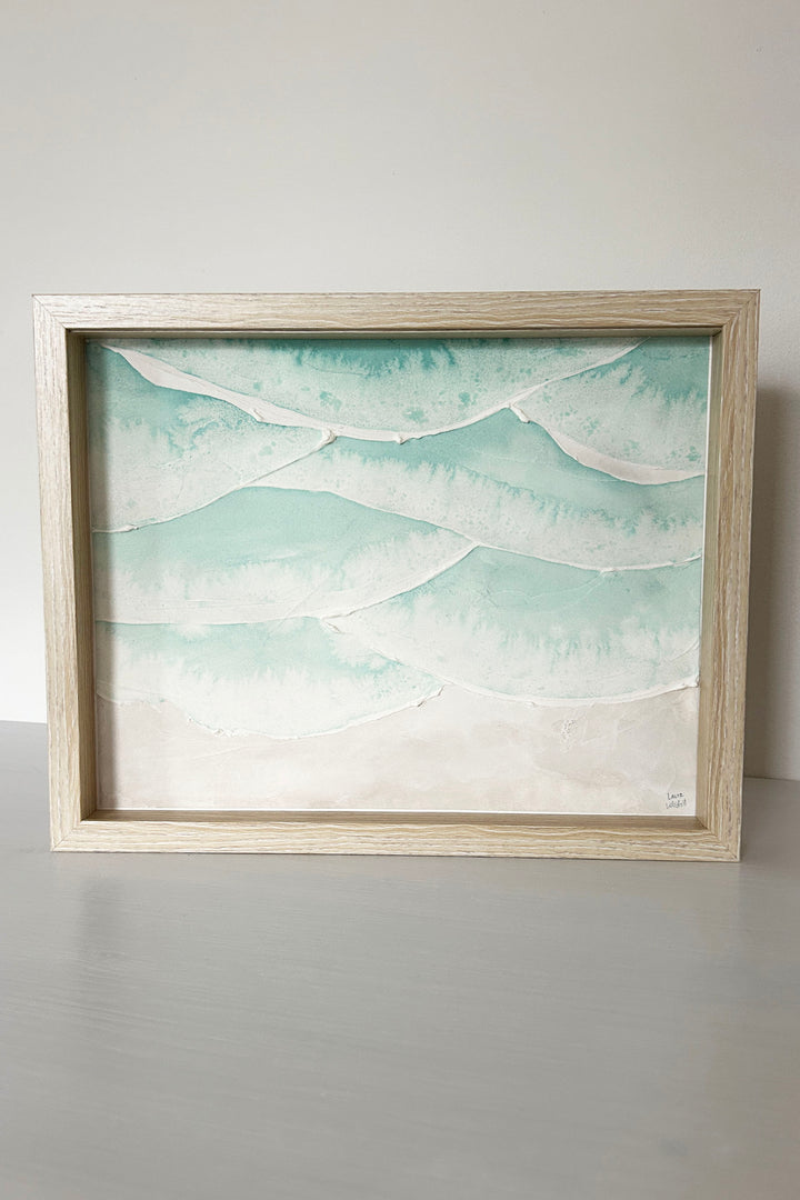 Tidal Shores: Framed Original on Paper