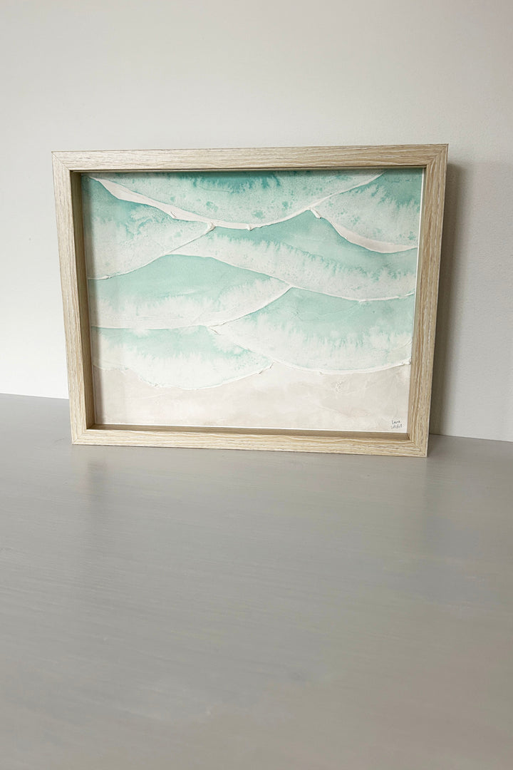 Tidal Shores: Framed Original on Paper