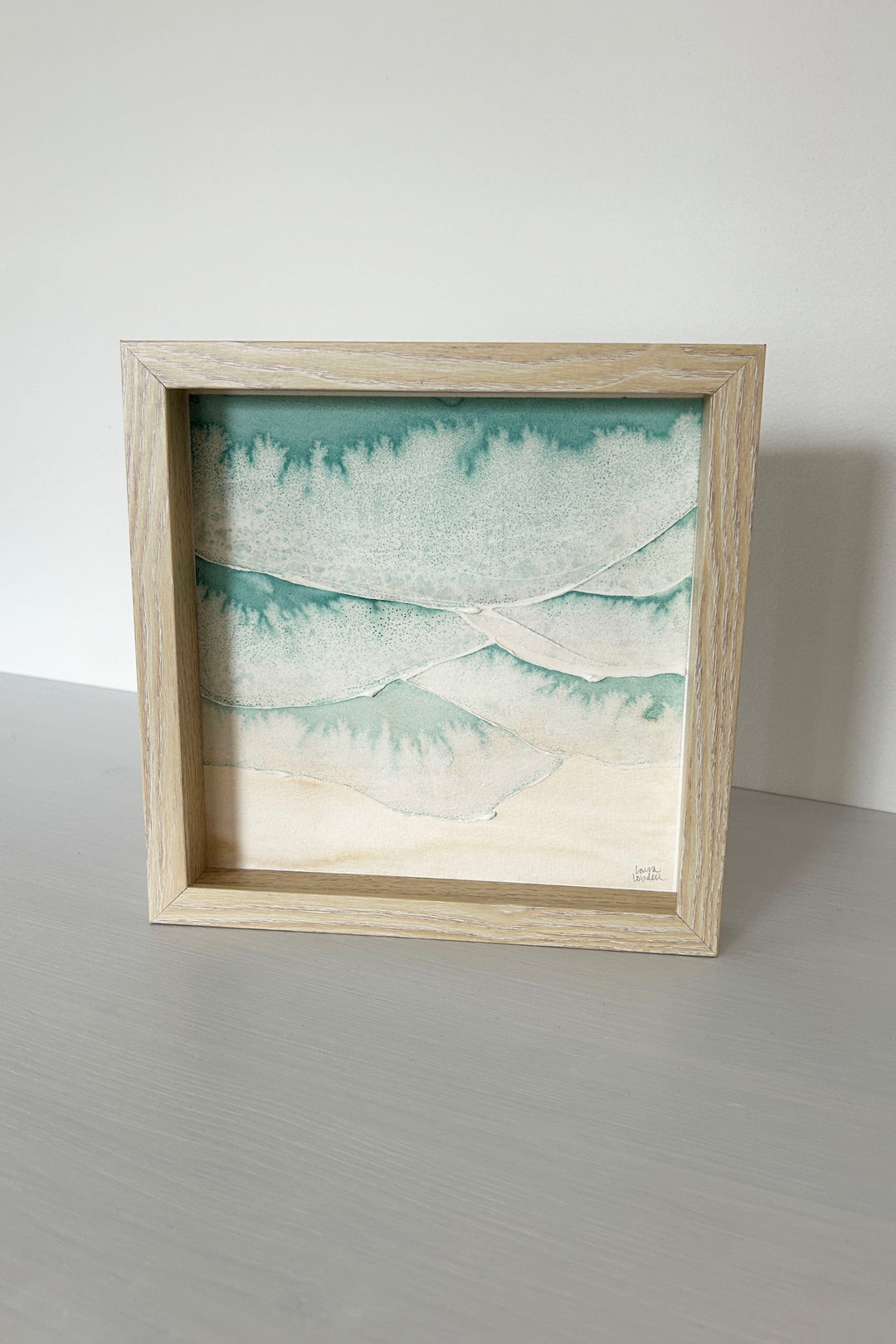 Tidal Views: Framed Original on Paper