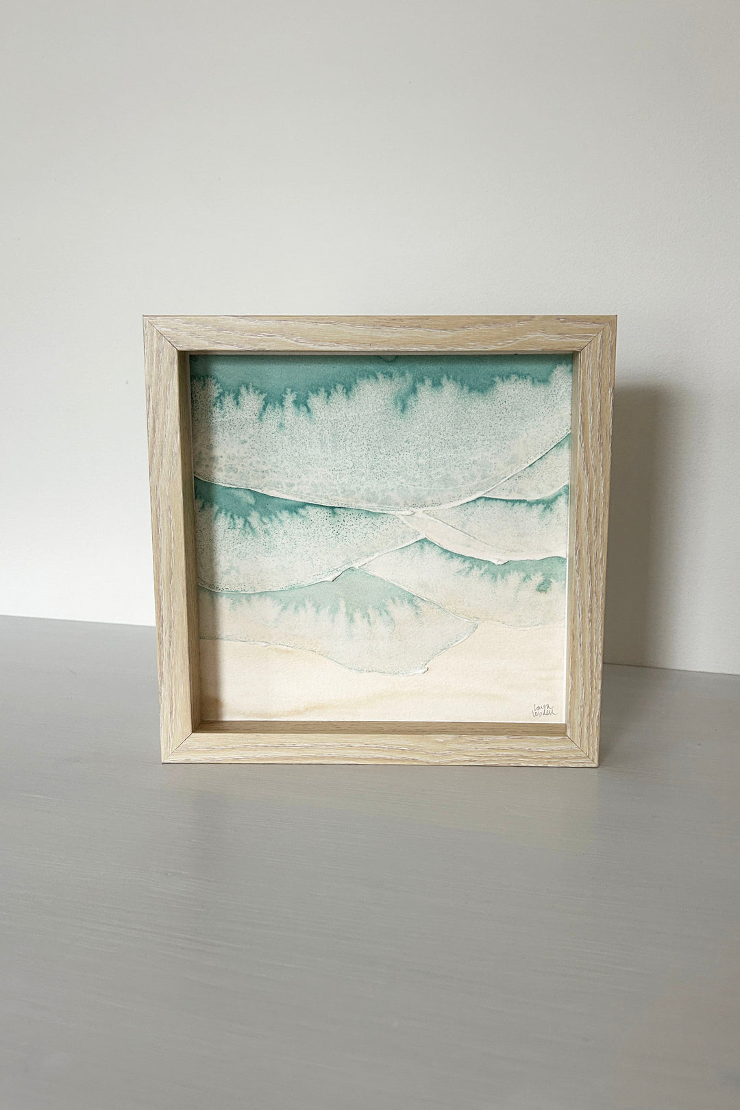 Tidal Views: Framed Original on Paper