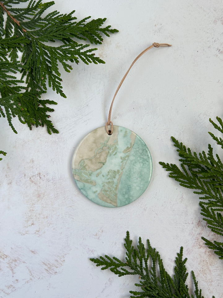 Southport Map Ornament