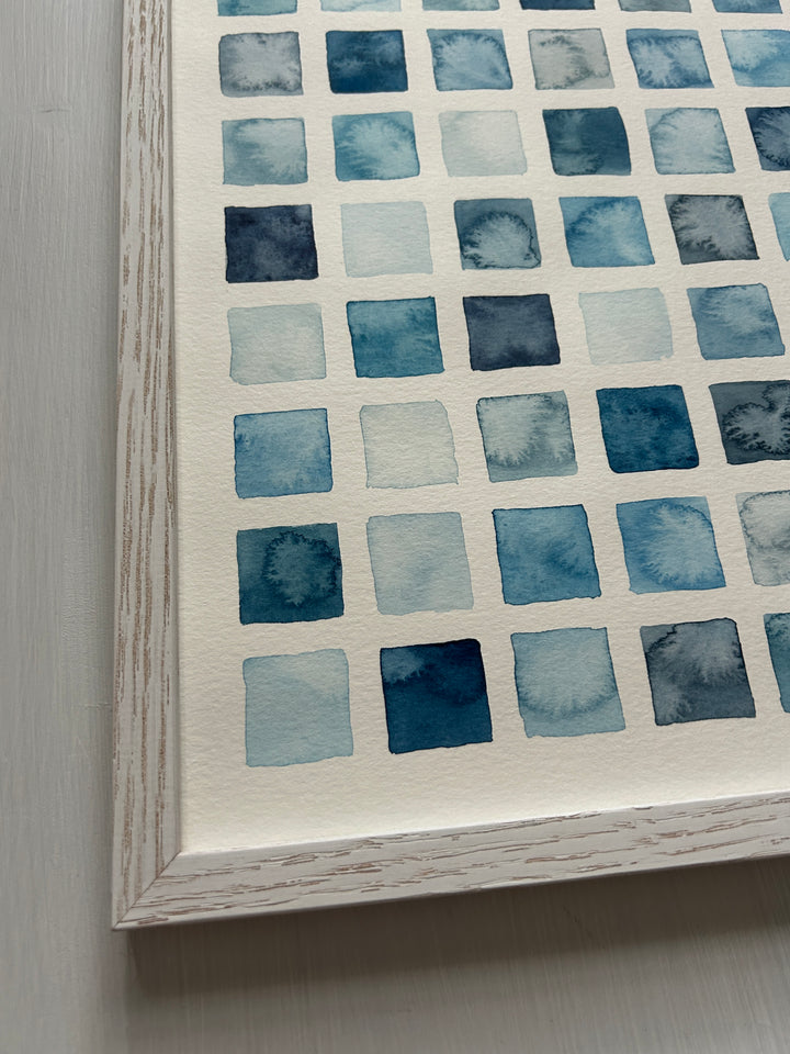 Blue Hues - Original Watercolor