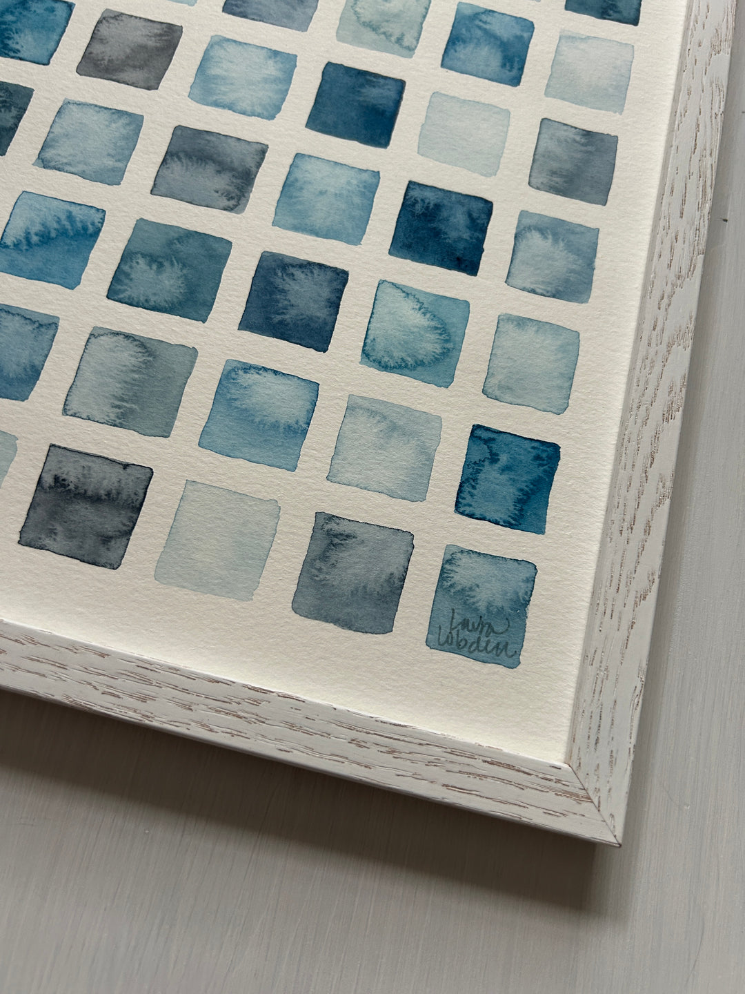 Blue Hues - Original Watercolor