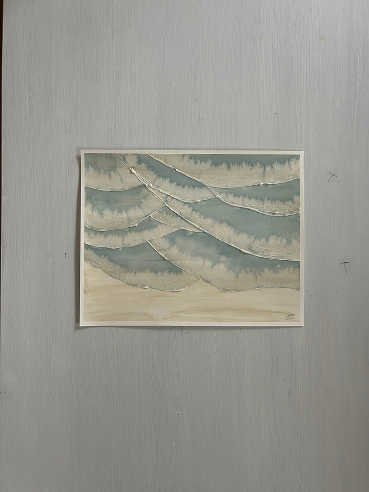 Flash Sale - Tidal Painting on Paper