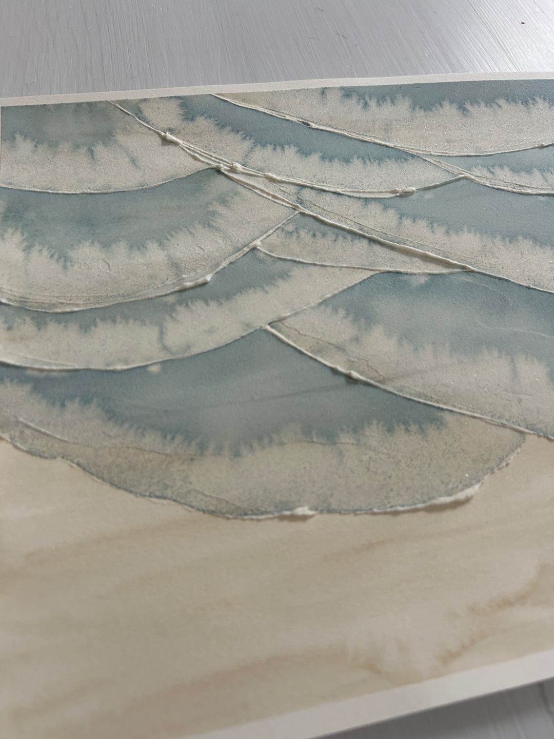 Flash Sale - Tidal Painting on Paper