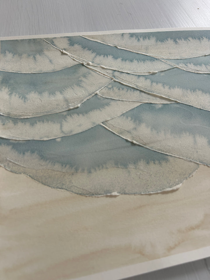 Flash Sale - Tidal Painting on Paper