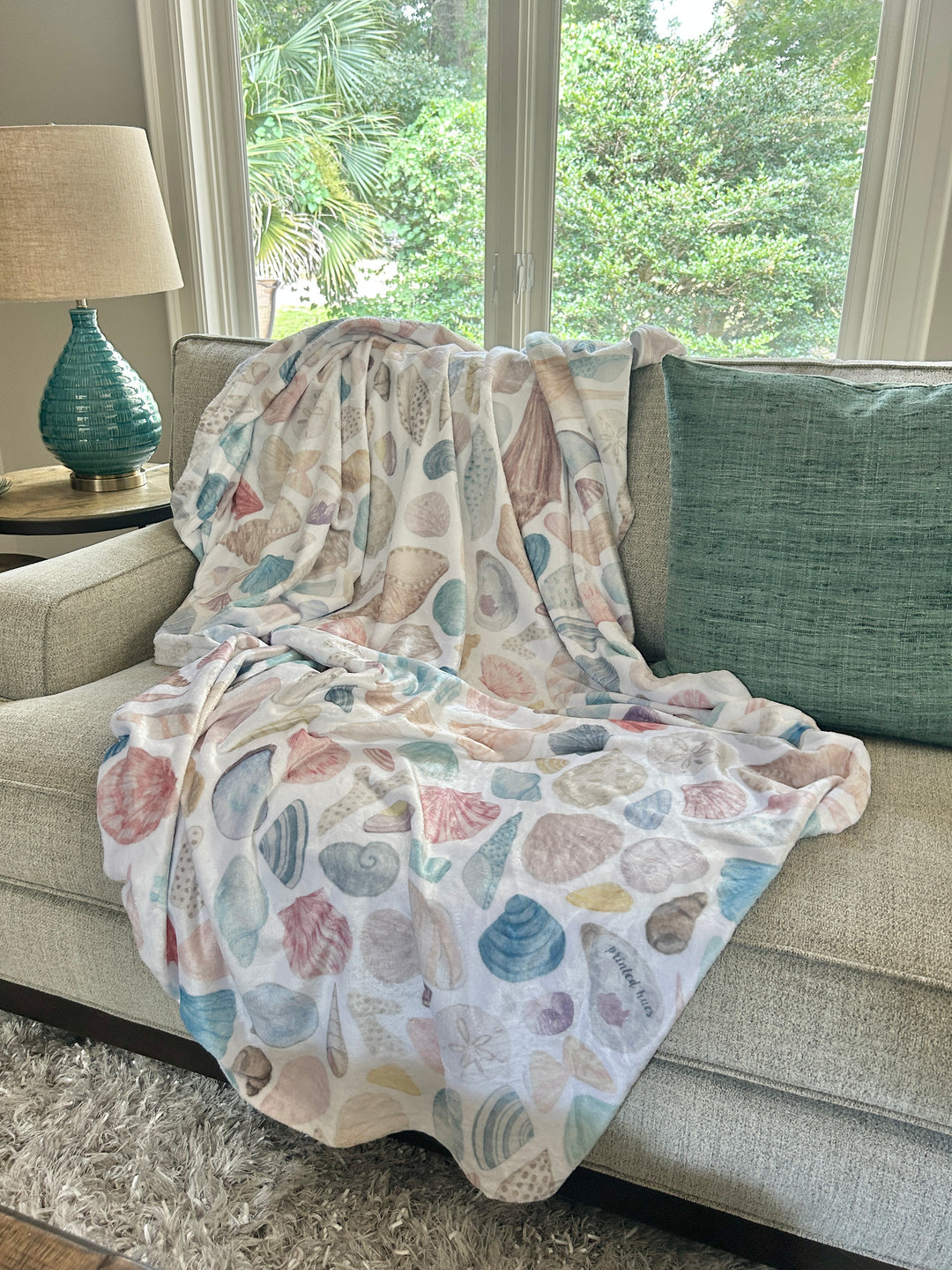 Shells Minky Blanket