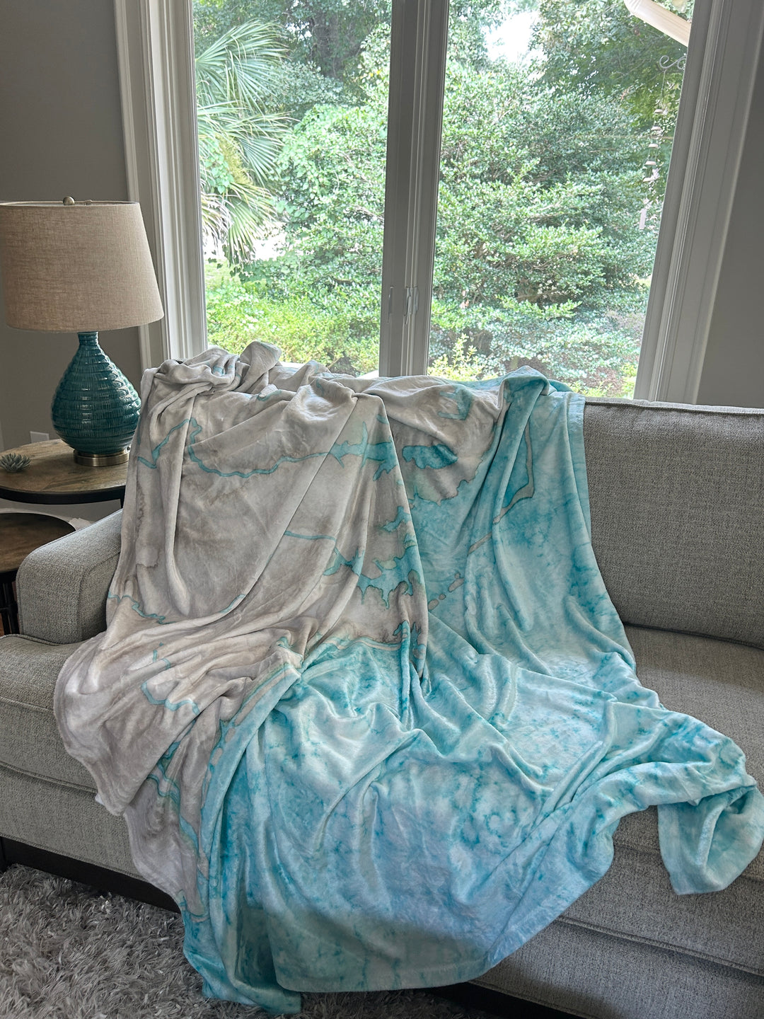North Carolina Coast Minky Blanket