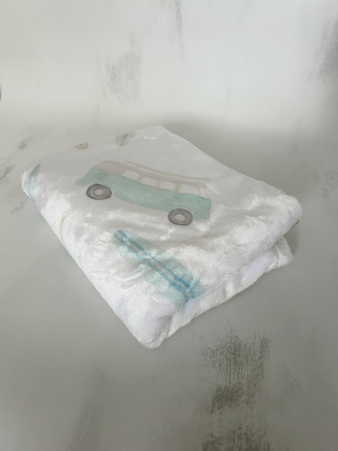 Surf's Up Minky Baby Blanket