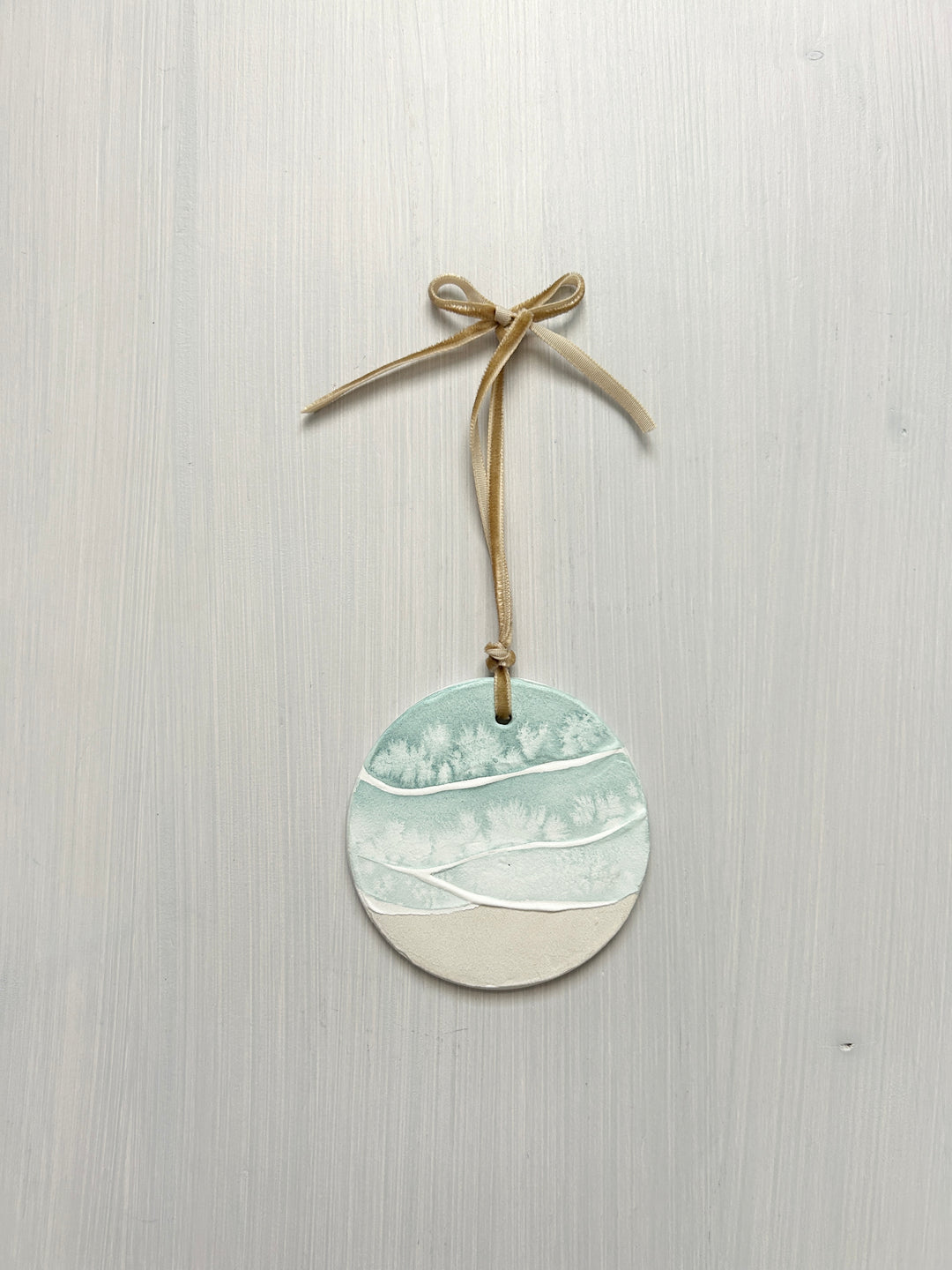 Hand Painted Tidal Ornament