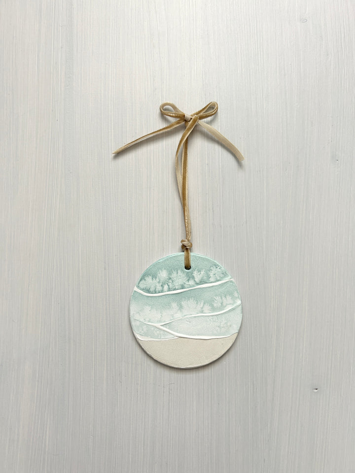 Hand Painted Tidal Ornament