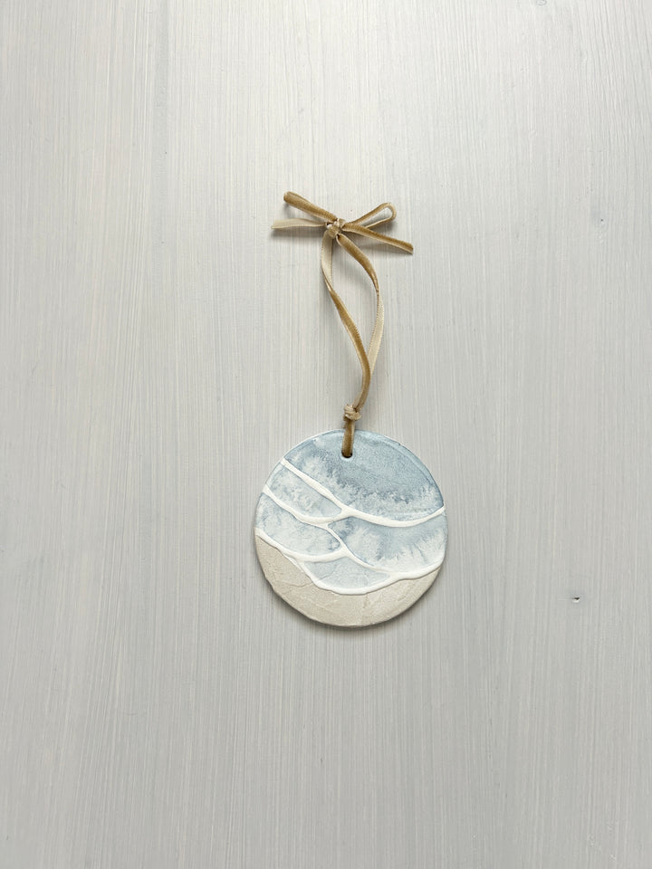 Hand Painted Tidal Ornament