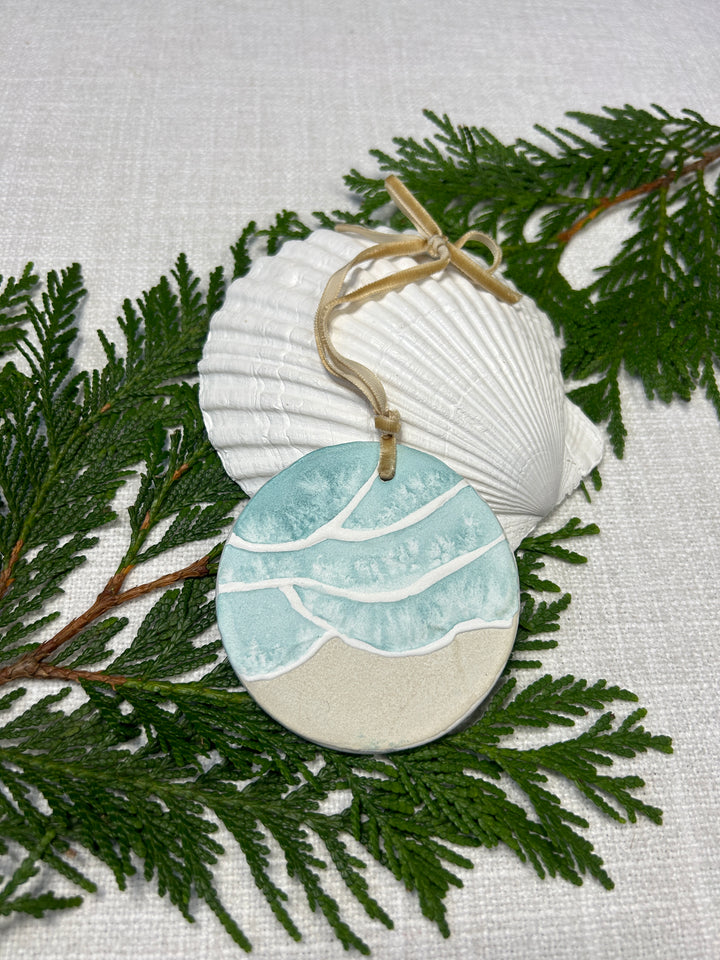 Hand Painted Tidal Ornament