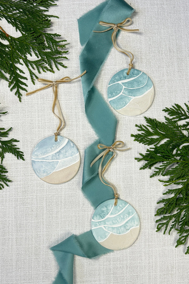 Hand Painted Tidal Ornament