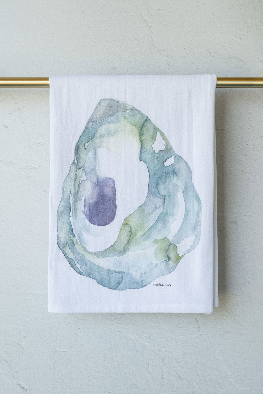 Spring Tide Oyster Tea Towel